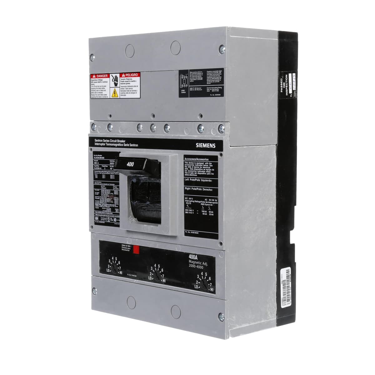 Siemens ITE HJXD63B400 - Reconstruido/Recertificado, Interruptor, Repuesto Compatible ITE, Alta Calidad, Envío Rápido