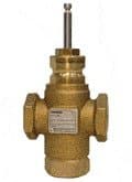 Siemens Flowrite 599-03152 Válvula de 3 vías 2" (50 mm), 40 Cv, trim en acero inoxidable, rosca hembra × hembra, ANSI 250