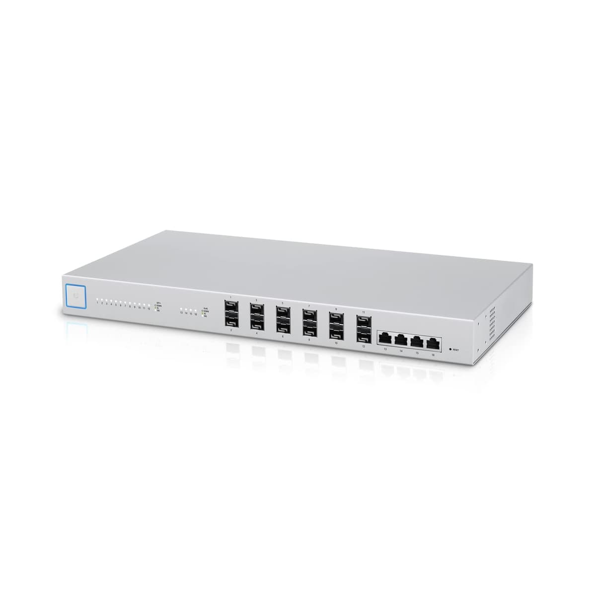 Ubiquiti UniFi US-16-XG Switch 16 Puertos 10G, Gestionado L2, Ethernet 100/1000/10000, Full Duplex, Montaje en Rack 1U, 19027 810354026010