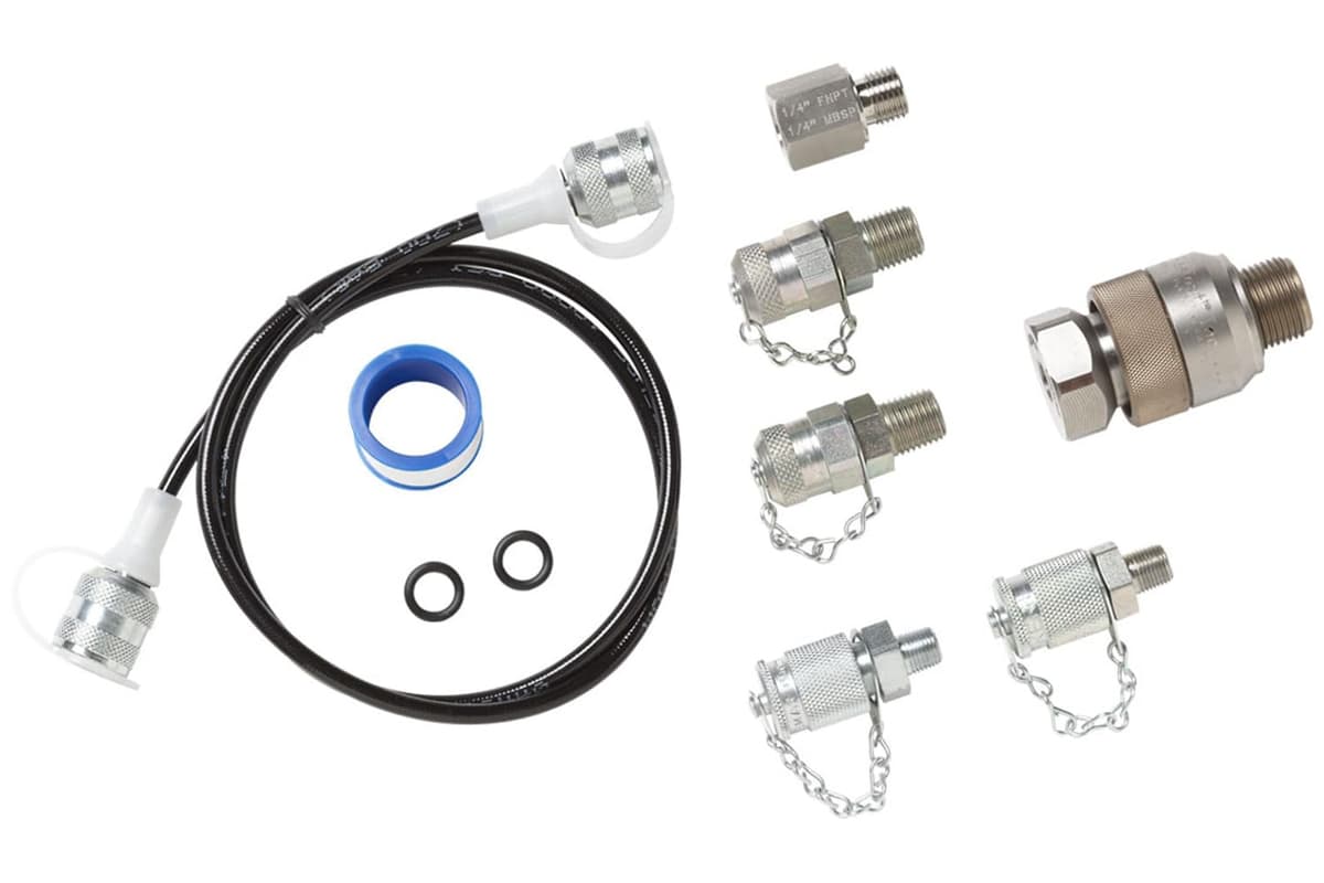 Fluke 700TTH10K Kit de Mangueras de Prueba Premium para Transmisores, conexiones a calibrador o bomba de prueba, 10000 psi