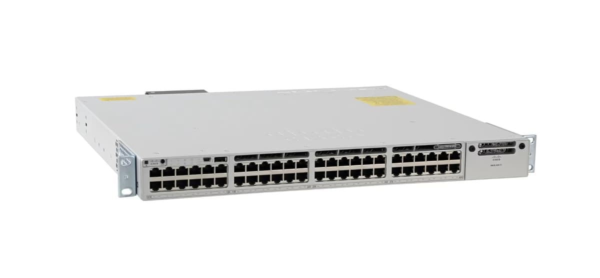 Cisco Catalyst C9300-48U-A Switch 48 Puertos Gigabit UPoE Network Advantage con Doble Fuente de Poder (Reacondicionado)