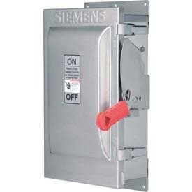 SIEMENS US2:HF362SS Interruptor de Seguridad Fusible Heavy Duty 3 Polos 60A 600V NEMA 4X Exterior Industrial