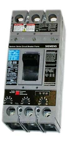 Siemens FD FXD Interruptor Termomagnético 3 Polos 80A 600V 22kA NL FXD63B080 Type FXD