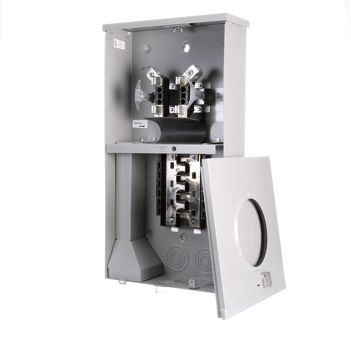 Siemens HI MC0606L1200R Centro de Medición y Carga, 12 espacios, 6 circuitos, 200 A, Main Lug, combinación medidor-tablero, marca SIEMENS, modelo MC0606L1200R