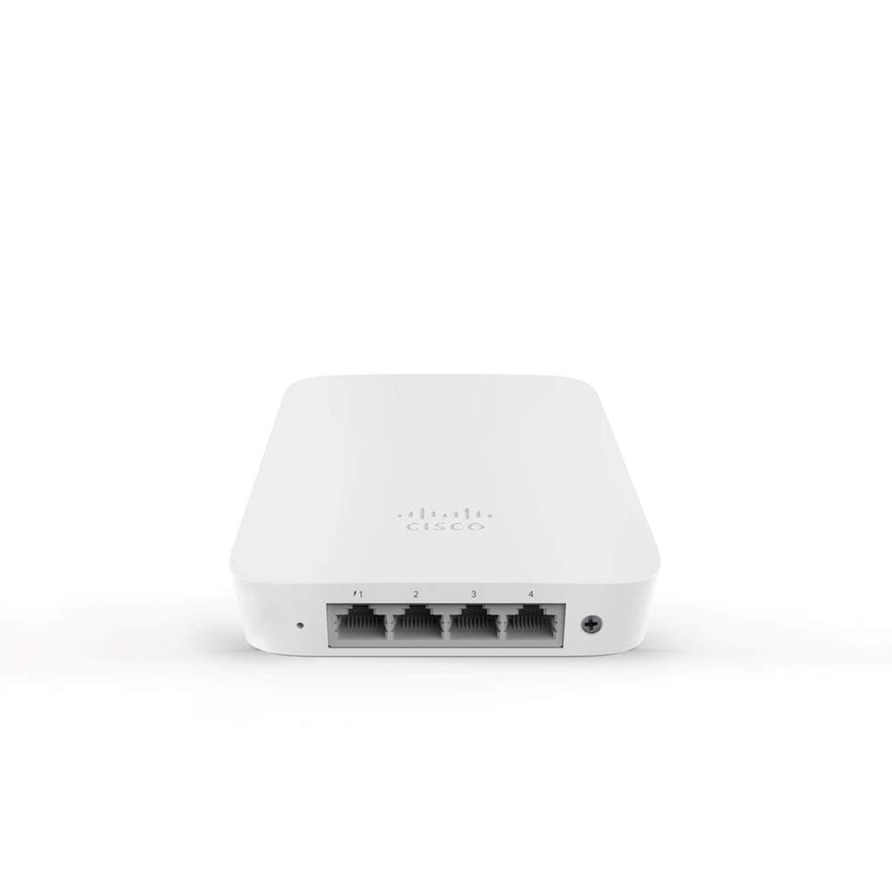 Cisco Meraki MR30H Punto de Acceso de Pared 802.11ac Wave 2, Quad-Radio 2x2:2, 1.3 Gbps, Cloud-Managed, PoE 802.3af, con Licencia Enterprise 3 Años MR30H-HW