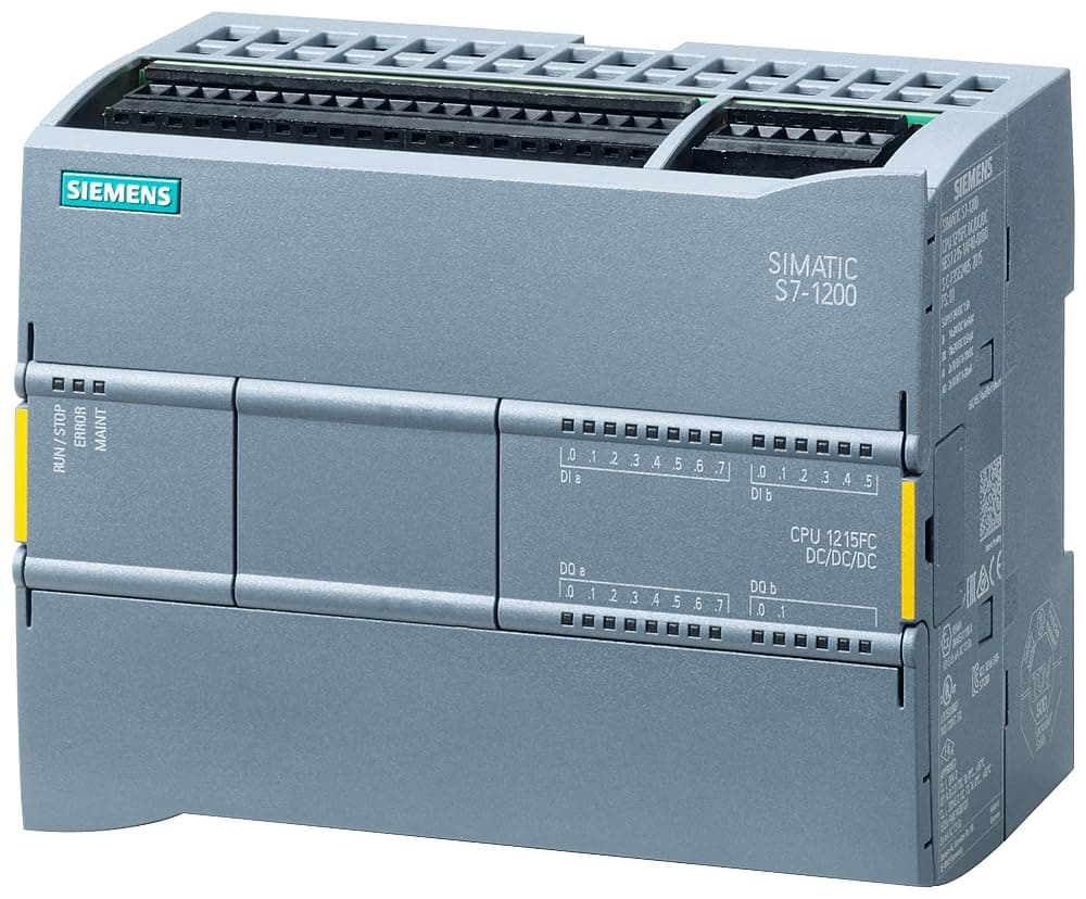 Siemens SIMATIC S7-1200 ST70-1200 6ES7215-1AF40-0XB0 CPU compacta PLC, control industrial, módulo de automatización, alta performance, expansión I/O