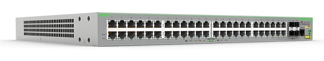 Allied Telesis CentreCOM AT-FS980M/52PS-10 Switch Capa 3 PoE+ 52 puertos Gigabit, gestión avanzada, alto rendimiento para redes empresariales