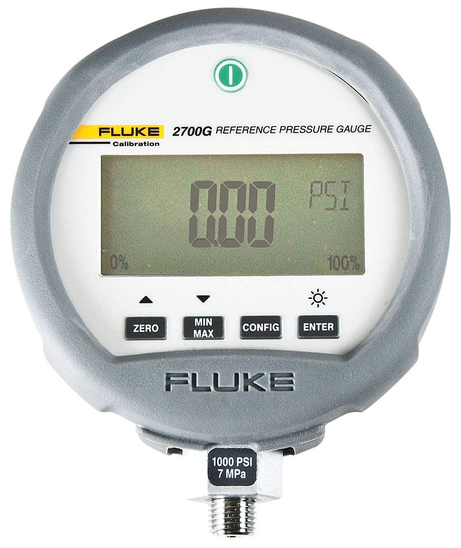 Fluke Calibration 2700G-G20M Manómetro de Referencia, 0 a 3000 psi (0 a 20 MPa) para Calibración de Presión, Alta Precisión, Industrial
