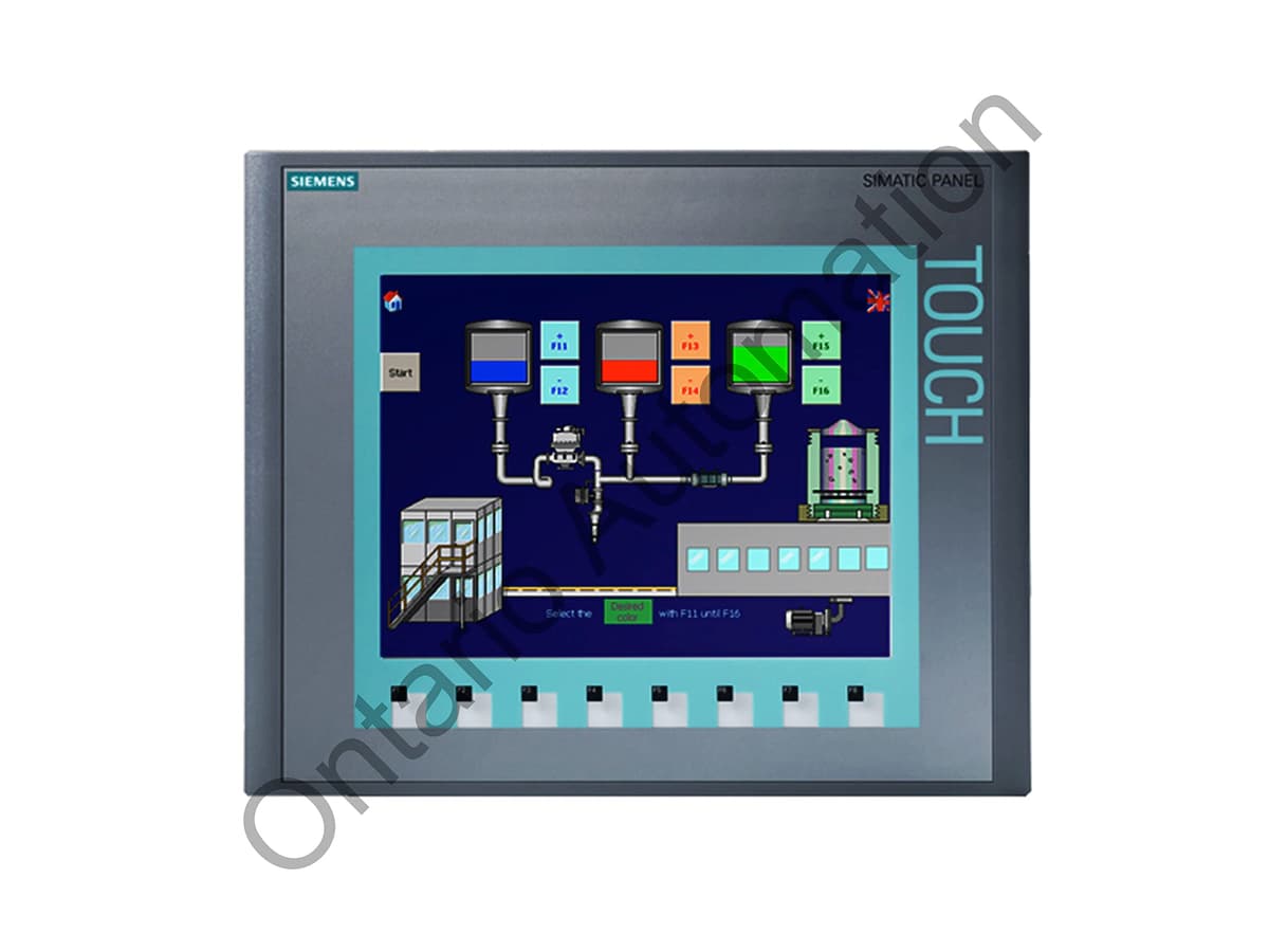 SIEMENS 6AV6647-0AF11-3AX0 HMI Panel SIMATIC TP177 Micro Pantalla Táctil Operador PLC Panel de Control Industrial