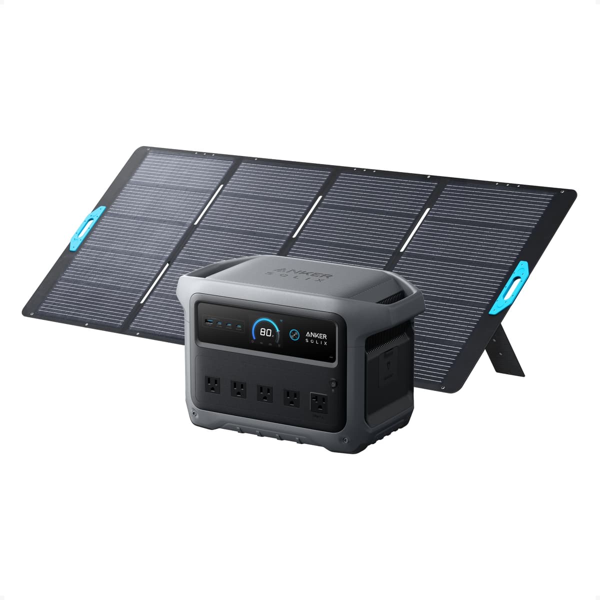 Anker SOLIX C1000 Gen 2 Estación de Energía Portátil con Panel Solar de 400W A1763