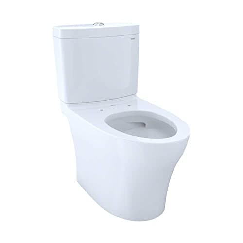 Toto CST446CEMFG#01 Inodoro Aquia IV 2 piezas UH 1.28/0.8 GPF con Cefiontect