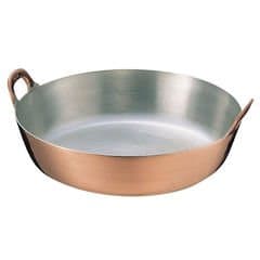 TKG遠藤商事 Endoshoji AAG08048 Olla para freír comercial cobre 48 cm, hecha en Japón