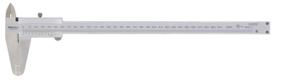 Calibrador Vernier Mitutoyo 530-501, acero inoxidable, 0-600 mm, ±0.1 mm