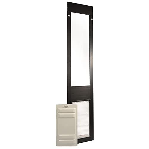Puerta para Mascotas Endura Flap con Panel Térmico para Puertas de Vidrio Corredizas 01EF-A30LL-1B-3DS