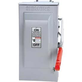 SIEMENS HF261R Interruptor de seguridad 30A 2 polos 600V fusible
