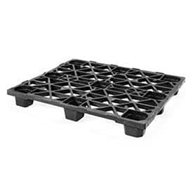 Nelson Company Tarima plástica nestable 48" x 40" 4 vías, capacidad dinámica 3,100 lbs - Paquete de 5 CPP330ACM*