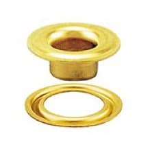 Stimpson SPGW2B4000 Grommets y arandelas autoperforantes latón #2 (4,000 sets)
