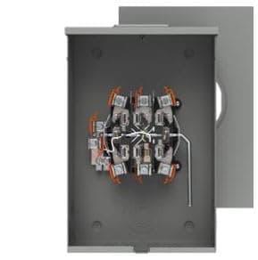 SIEMENS Casquillo medidor 44307-02CV Talon 200A superficie OH/UG con bypass