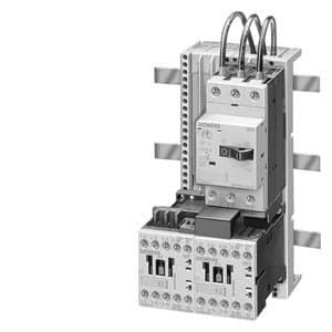 Siemens 3RA12 10-0BD15-0BB4 Combination Starter completo, inversión, bobina DC, tamaño S00, rango 0.14-0.2 FLA
