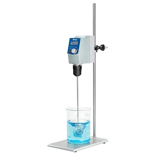 ONiLAB Overhead Stirrer Eléctrico con Base y Varilla 50-1100 RPM OS70-PRO