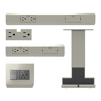 Legrand adorne Kit de inicio Under Cabinet Pro en Titanio, APMTPROTM1