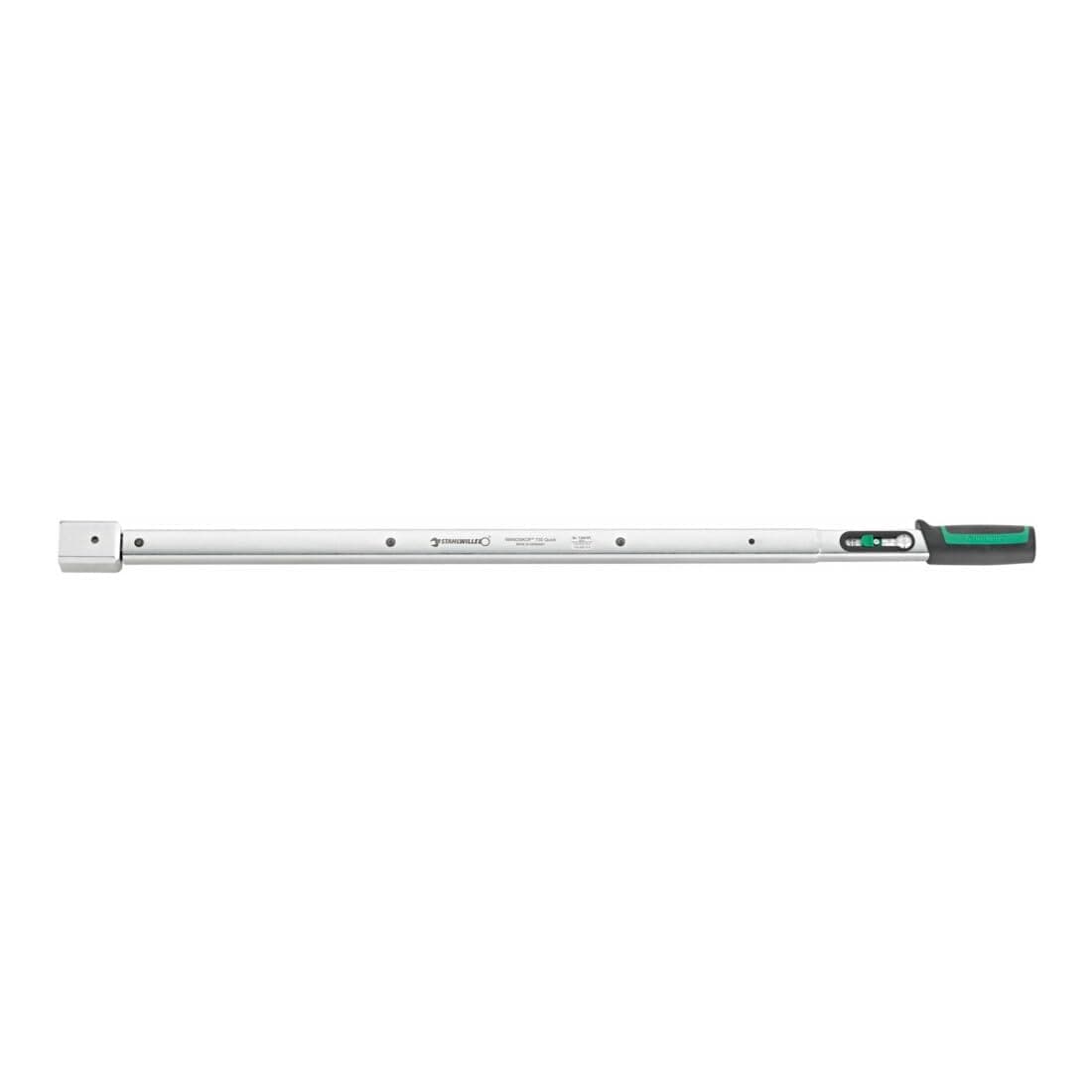 Stahlwille Llave dinamométrica 730, Tamaño 11/65,130-650Nm, Inserto 22x28mm, 1040mm de largo, con soporte para herramientas de inserto, 50184565