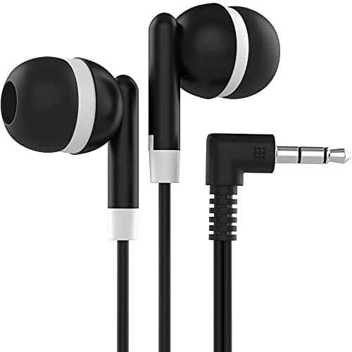 Auriculares Maeline a Granel con Conector de 3.5 mm - Paquete al por Mayor de 1000 Unidades - Negro 4