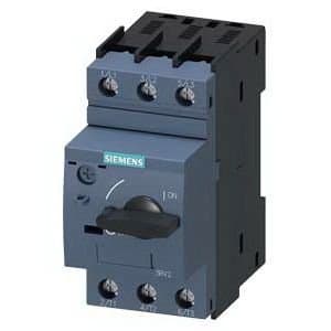SIEMENS 3RV20210KA10 Disyuntor de 3 polos 3 fases Clase 10 690 Voltios CA 0.9 - 1.25 Amperios Sirius