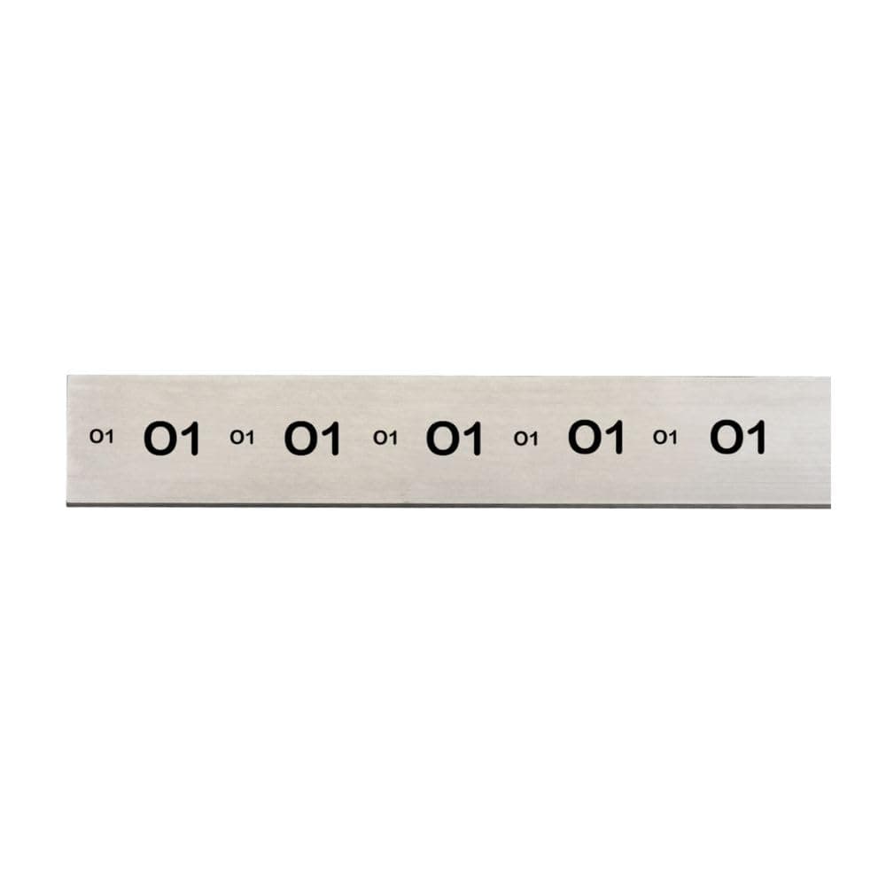 Starrett Precision Ground Flat Stock para el Trabajo Más Intrincado - Ideal para Amateurs y Profesionales - Tipo de Material Estándar O-1, Espesor 3/4", Ancho 3", Largo 36" - 54482