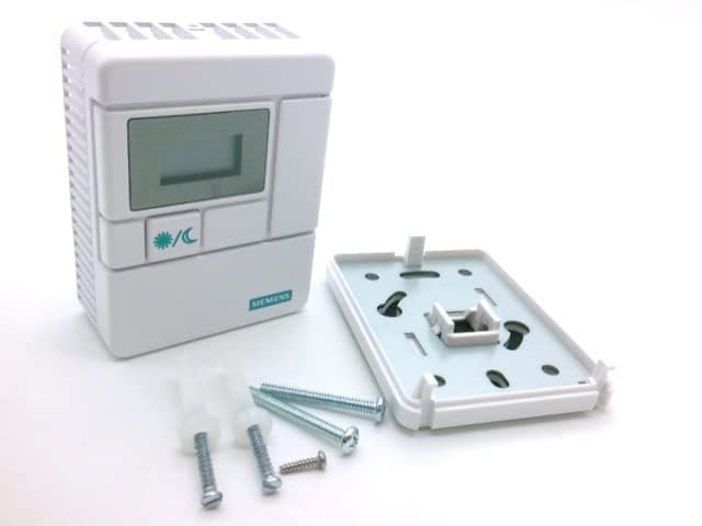Siemens 540-680FB sensor de temperatura de ambiente con override y display de punto de consigna