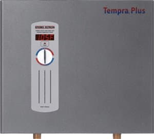 Stiebel Eltron Tempra Plus 24 kW Calentador de agua eléctrico sin tanque con tecnología de potencia auto-modulante y control avanzado de caudal 224199
