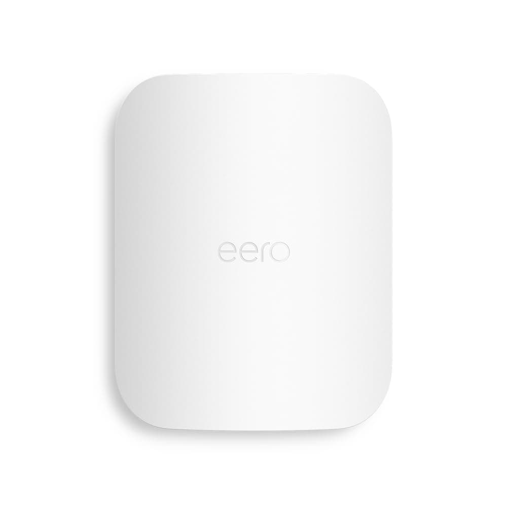Amazon eero Outdoor 7 enrutador Wi-Fi mallado de doble banda (modelo más reciente), resistencia a la intemperie IP66, cobertura hasta 15,000 pies² en exteriores, paquete de 1, incluye adaptador PoE+ de 30W 53-035298