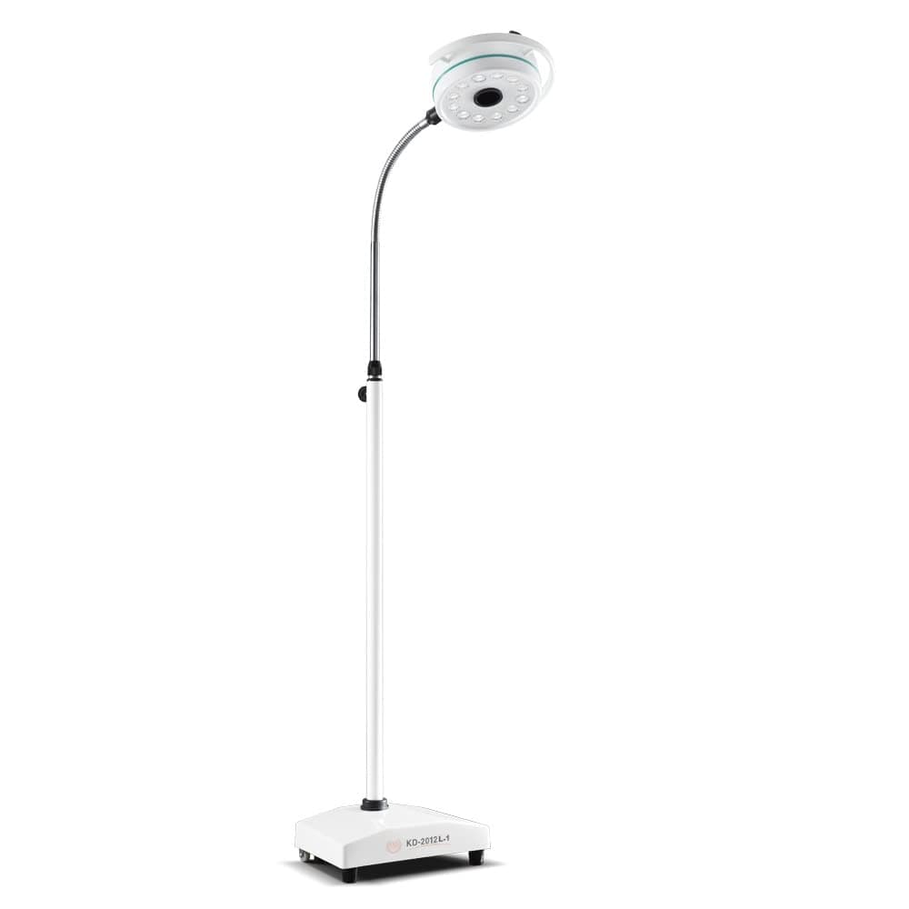 EustomA Lámpara de examen móvil de piso portátil LED sin sombras 12 bombillas LED KD-2012L-3