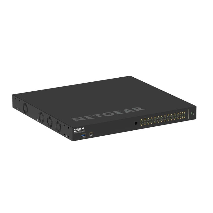 Cloud Care NETGEAR GSM4230UP M4250-26G4F-PoE++ Switch Gestionado L3 24 Puertos 1G PoE++ 1440W y 4 SFP GSM4230UP-100NAS