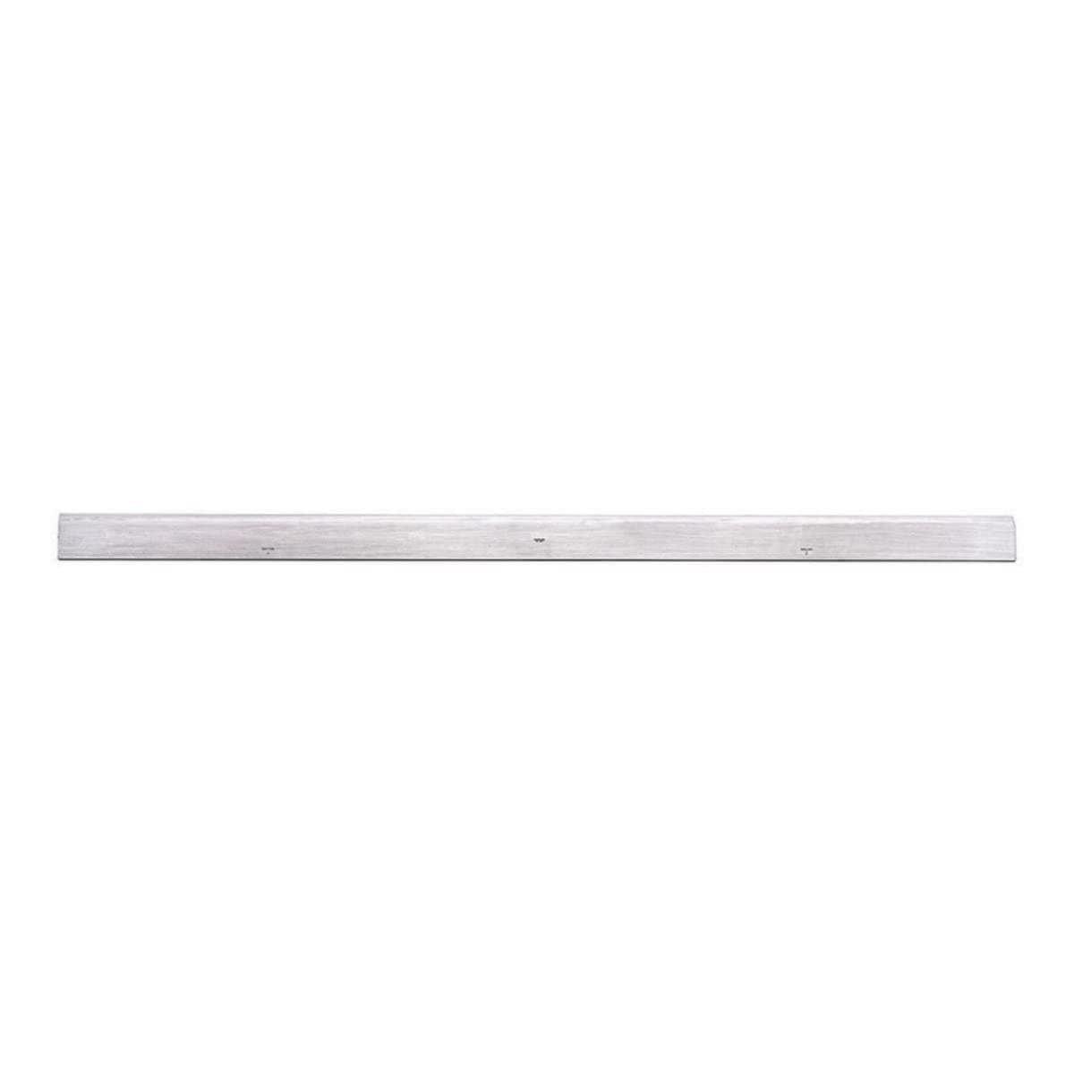 Starrett Steel Straight Edge 385-48 borde biselado 48" sin graduar