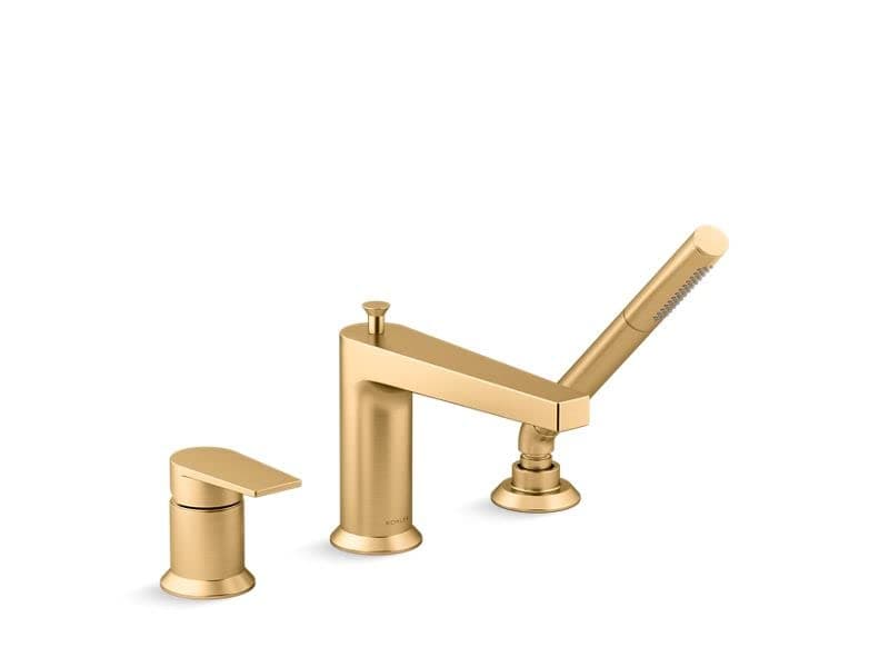 Kohler 74032-4-2MB Accesorios de plomería Taut, Vibrant Brushed Moderne Brass