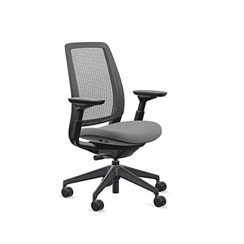 Steelcase Cogent Series 2 Air - Silla de oficina ergonómica grafito SXKKH3J36FJQTCW3RH