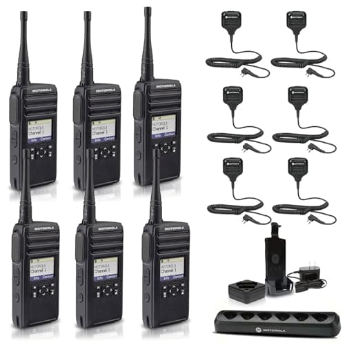 Motorola DTR700 - Paquete de 6 con Cargador Multi-unidad y 6 Micrófonos Remotos HKLN4606 DTR700_EDI_10