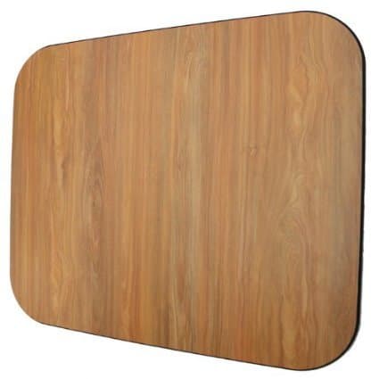 American Floor Mats Tapete para silla Premium Madera roble 46" x 55" sin labio, 3/8" AFM_CMWPRM_46_x_55_-_no_lip_Oak