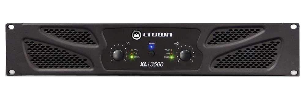 Crown XLi3500 Amplificador estéreo 1350W a 4Ω (Renewed) XLI 3500-cr