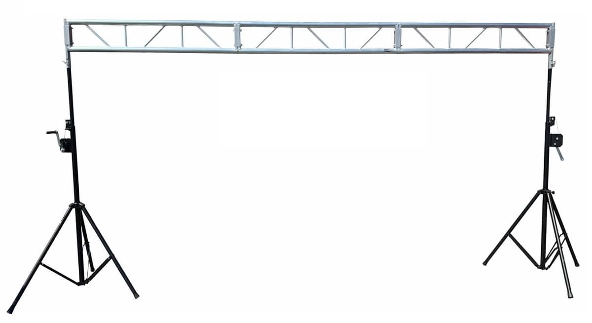 Cedarslink Sistema de Truss I-Beam de Aluminio con Elevador (5FT/10FT/15FT) Capacidad 330 LB