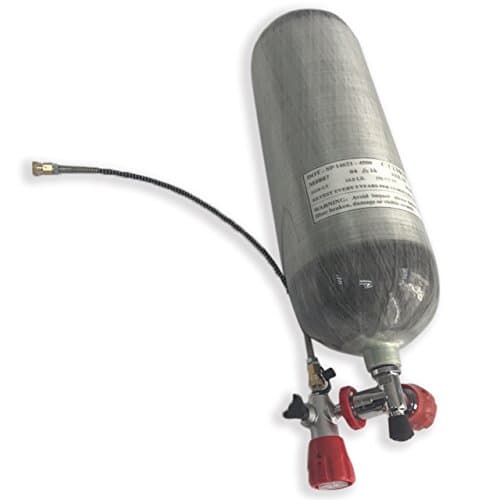 Acecare Cylindro de Aire Carbono DOT 9L 30MPA Certificado para PCP/Paintball 9L-DOT-001