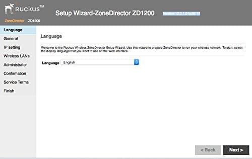Ruckus ZoneDirector 1200 - Controlador para hasta 5 APs con 1 Año WatchDog Support 901-1205-US00