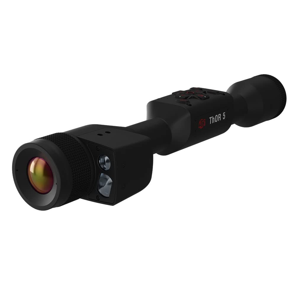 Force Technologies Thor 5 Smart HD Thermal Scope con Sensor Gen 5, Video, LRF integrado y Calculadora Balística (320x240; 5-20x LRF)