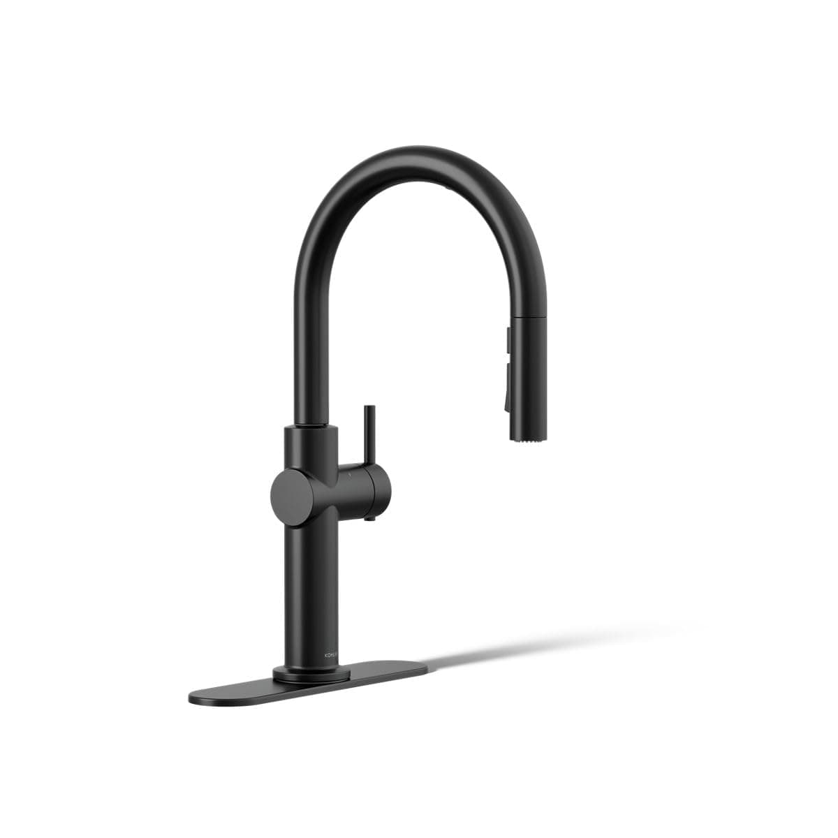 KOHLER Crue Grifo touchless 22974-BL con cabezal extraíble y sensor, Acabado Matte Black