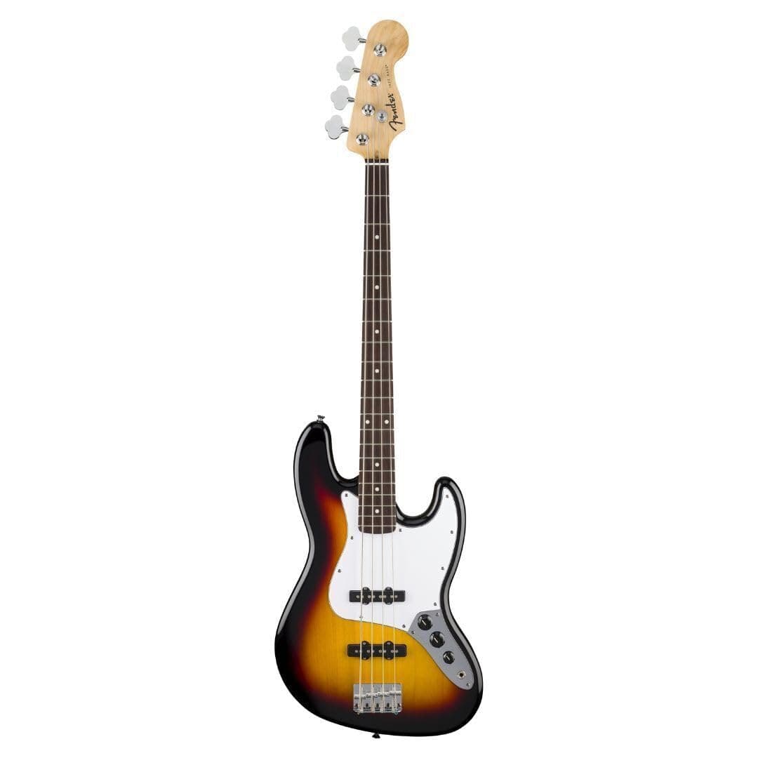 Fender Jazz Bass Standard - Sunburst 3 tonos, Diapasón de Laurel Standard Jazz Bass