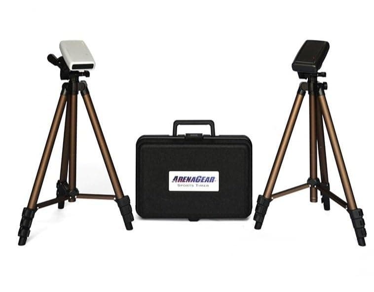 ArenaGear RM-501B Temporizador para Barrel Racing con trípodes