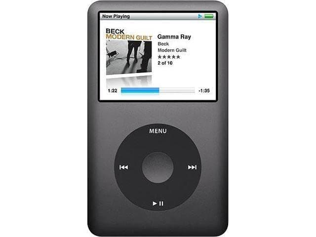 iPod Classic genérico 1TB 7ma generación gris espacial (reproductor MP3, mejorado, 1000, 0 GB, compatible con FLAC)