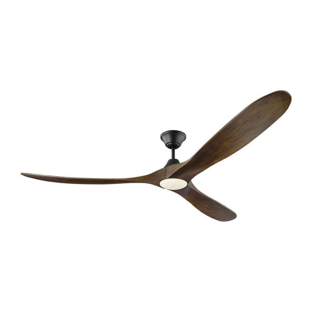 Monte Carlo Maverick Max 70" Ventilador de Techo con Luz LED y Control Remoto - Matte Black 3MAVR70BKD