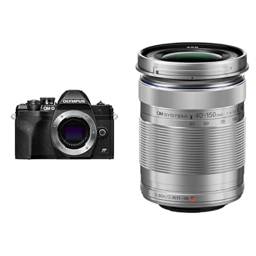 Bundle OM SYSTEM Olympus E-M10 Mark IV Cámara Micro Cuatro Tercios 20MP + M.Zuiko 40-150mm